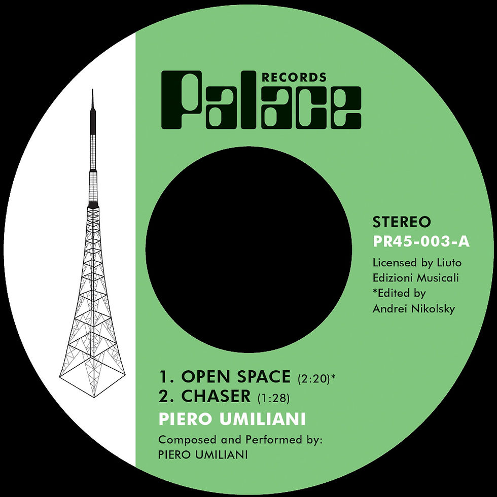 Piero Umiliani - Open Space / Union Pacific 7"