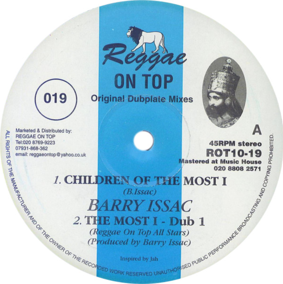 Barry Issac – Children Of The Most I