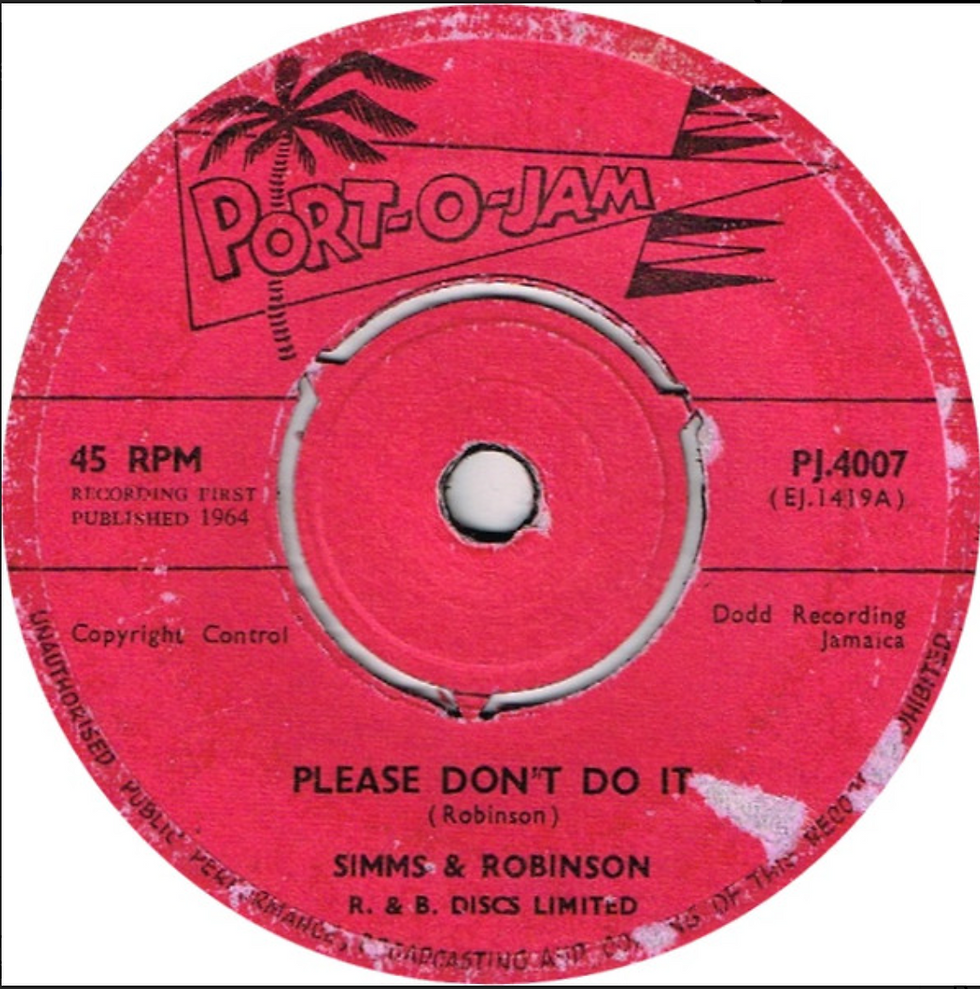 Roy Fuller & Tiny Brown – Please Don't Do It / Don't Do It