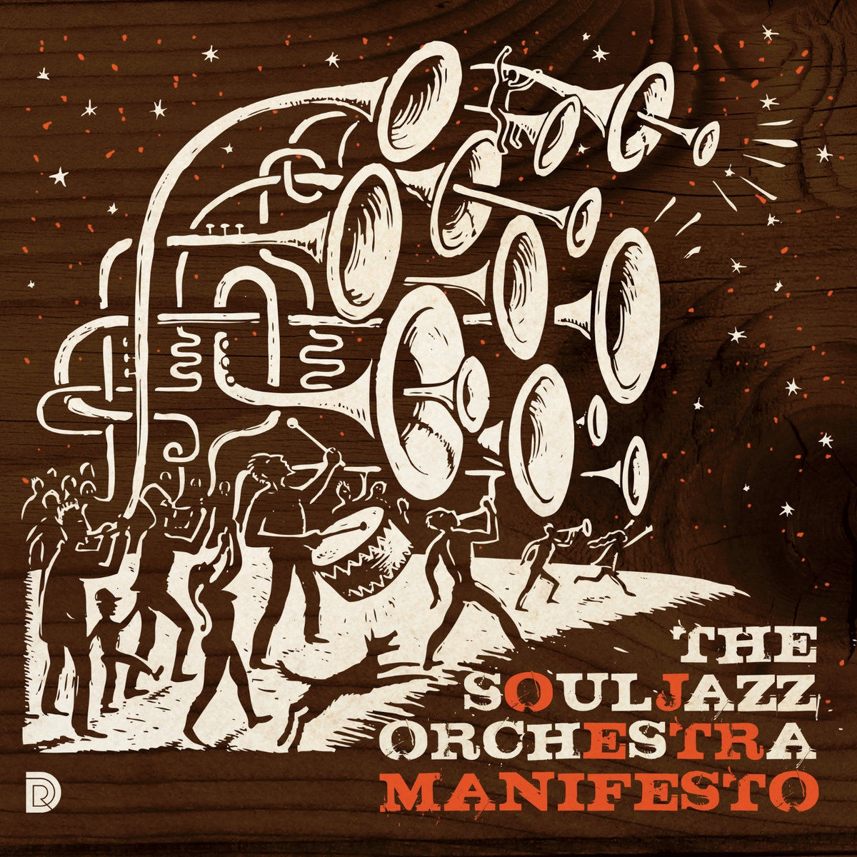 The Souljazz Orchestra ‎– Manifesto (Orange Vinyl)