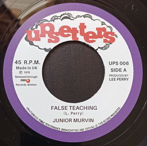 Junior Murvin – False Teaching