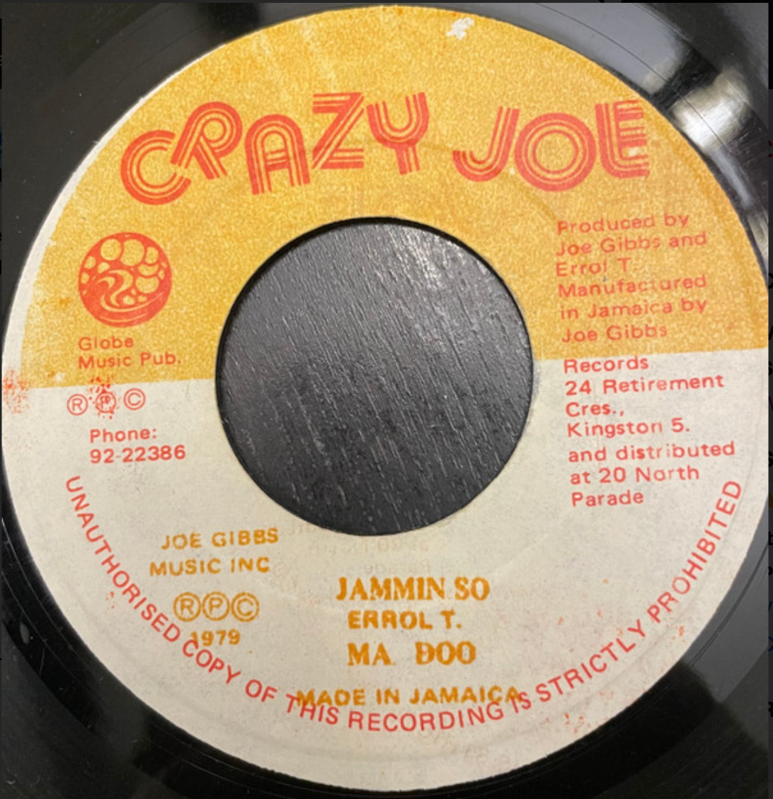 Ma Doo / Joe Gibbs & The Professionals ‎– Jammin So / Feeling Hot