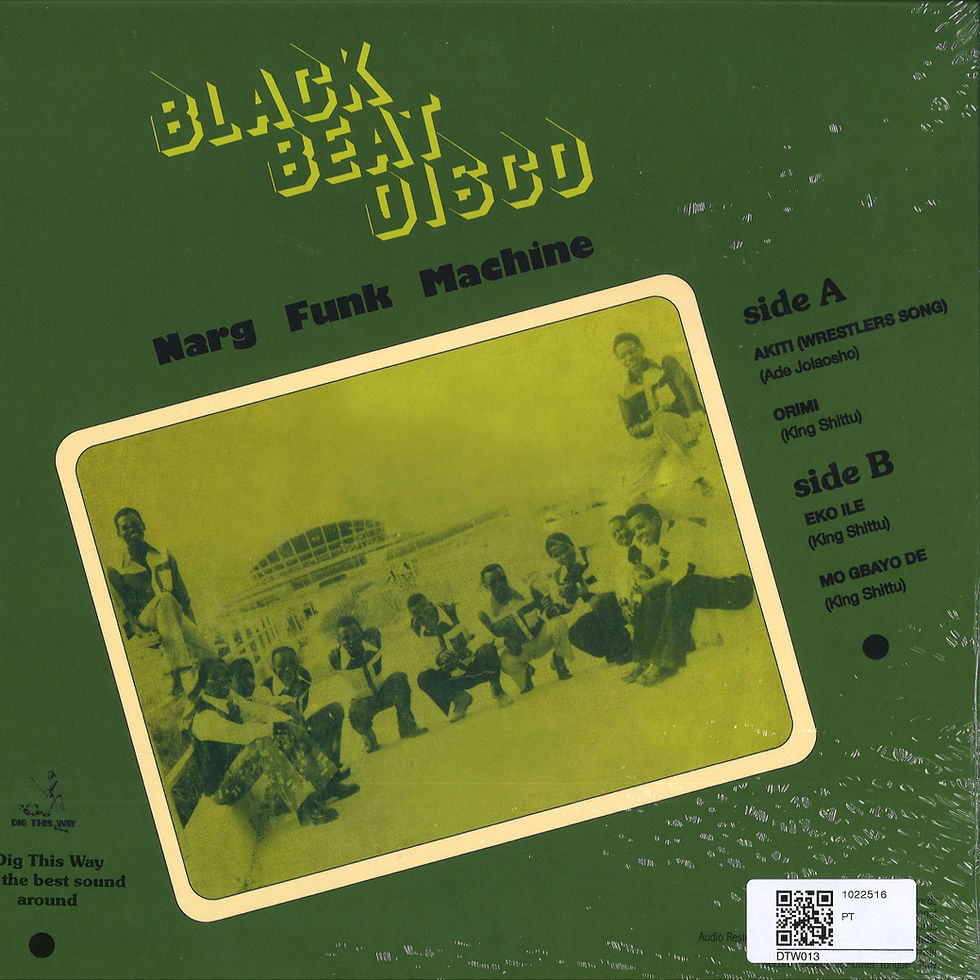 Black Beat Disco - Narg Funk Machine
