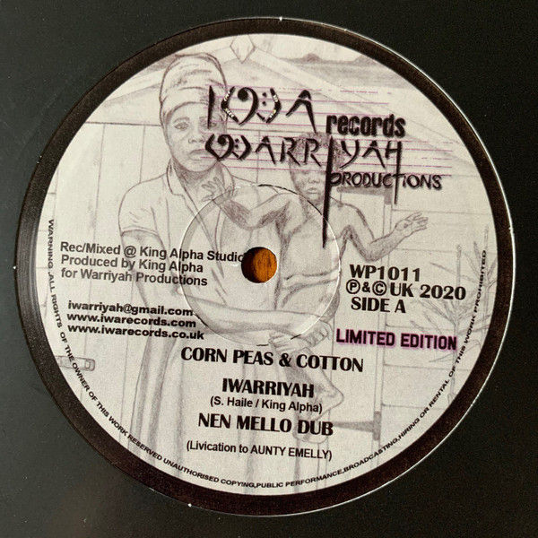 Iwarriyah – Corn Peas & Cotton
