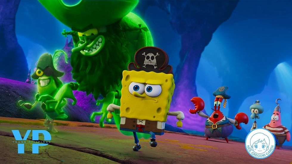 Young Pilipinas Neil Gregori Garen Movie Preview The SpongeBob Movie Search for SquarePants