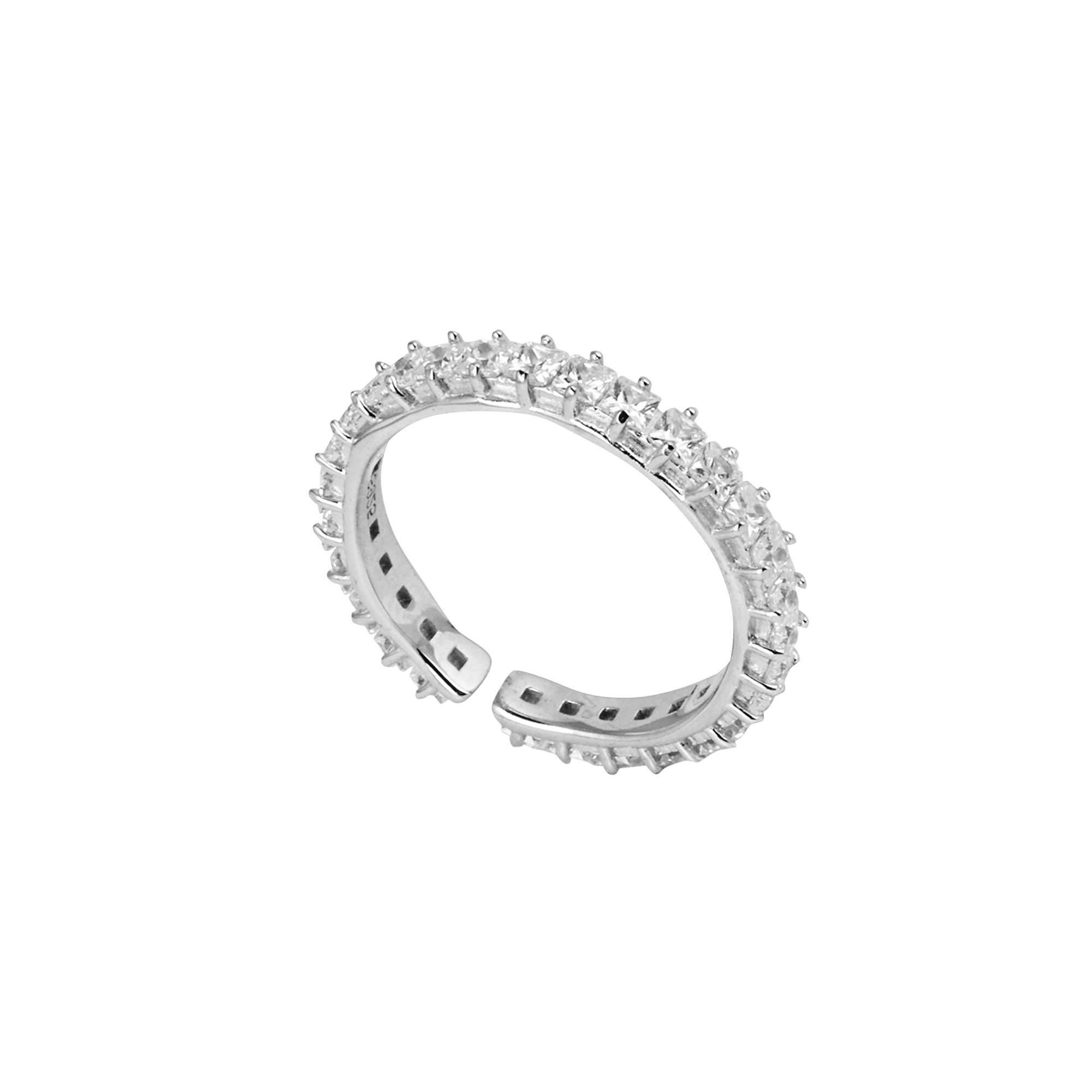 Wholesale Eternity Band Promise Ring 925 Sterling Silver Diamond Cz Engagement
