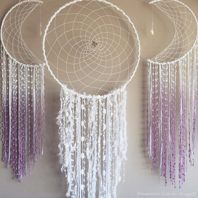 Thumbnail: Halfmoon Dreamcatcher Choose Your Size and Colour