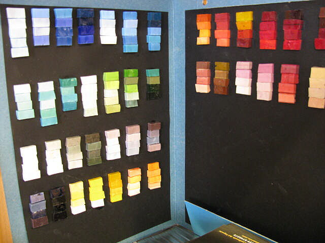 Miniature : cartella dei colori mosaico