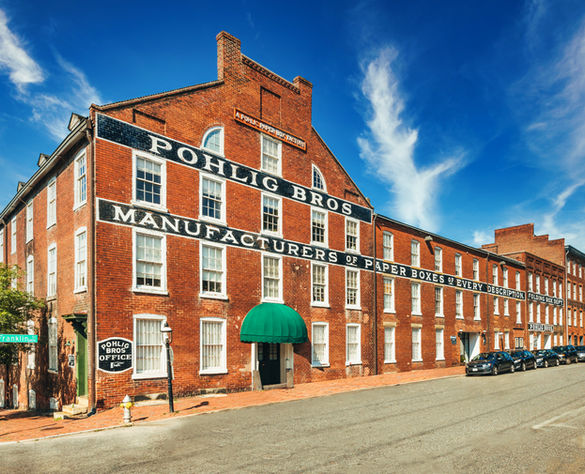POHLIG Apartments in Richmond Virginia photographed for commercial real estate marketing.