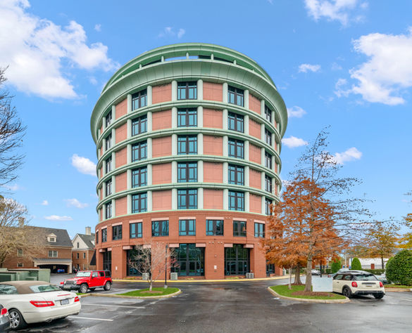 Rotunda Condos high-rise in Norfolk Virginia photographed for commercial real estate marketing.