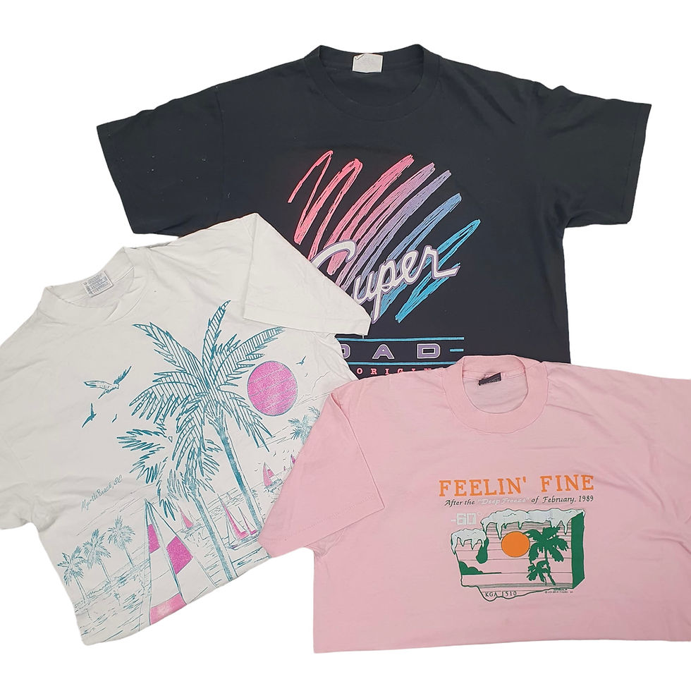 Thumbnail: Single Stitch & Paper Tag T-Shirts from the 70s, 80s, 90s, and early 2000s