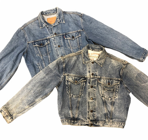 【未開封訳あり大特価‼️】Levi's VINTAGE DENIM JACKETS Levi's Denim Jackets - 25 PCS | Fox Vintage Wholesale