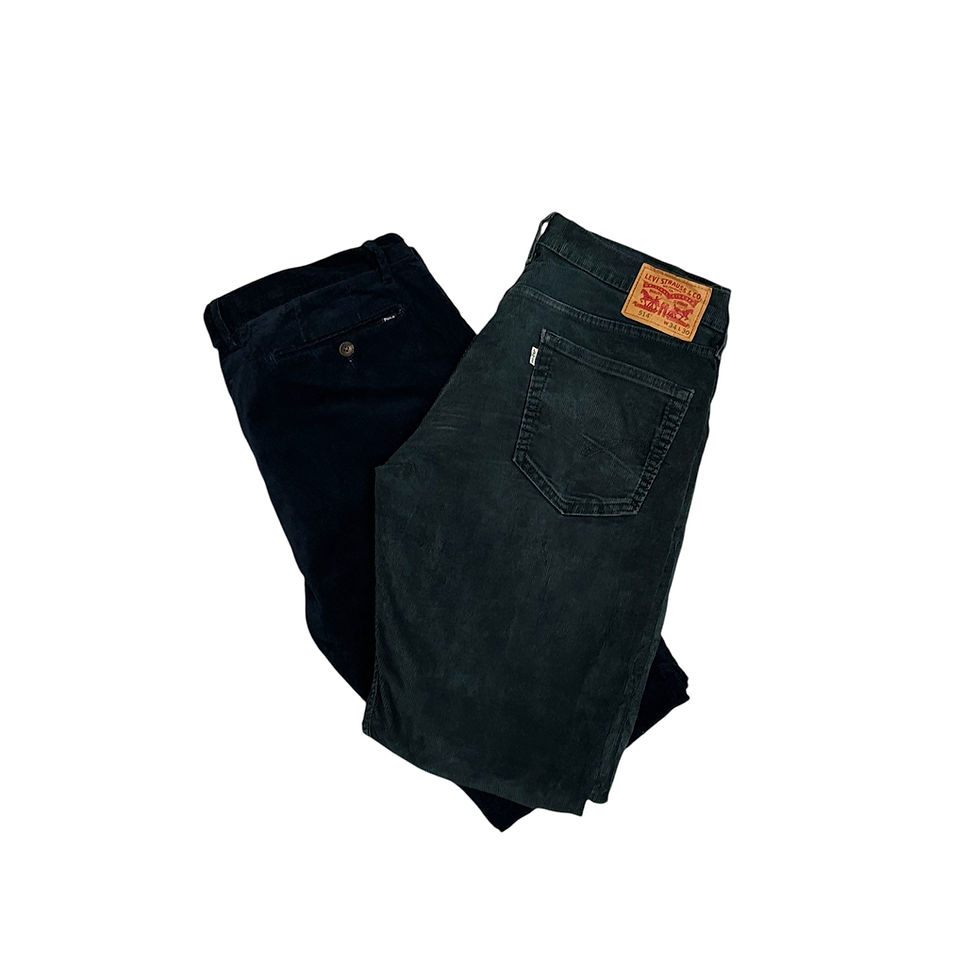 Thumbnail: Branded Corduroy Trousers - 50 PCS