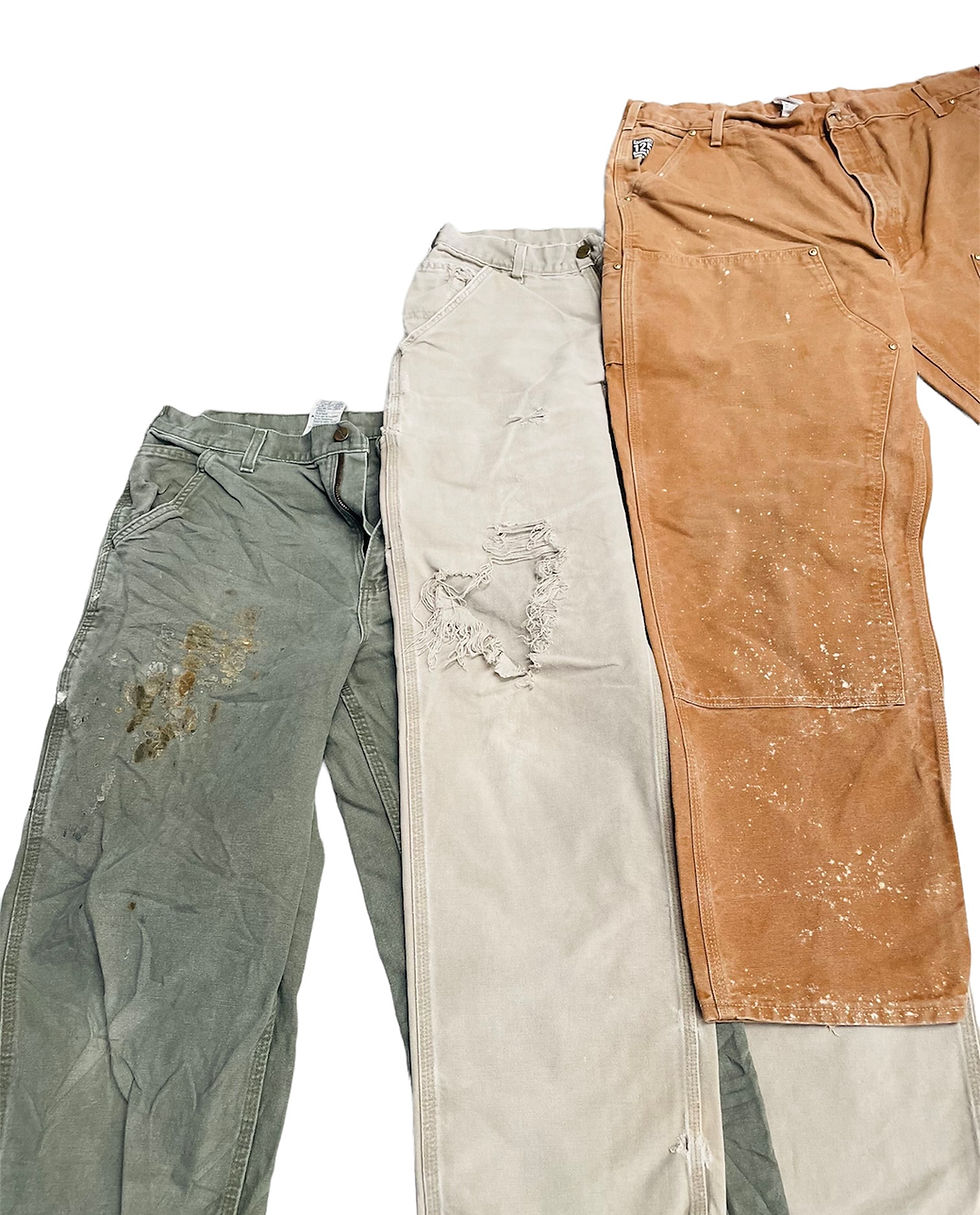 Thumbnail: Wholesale Carhartt trousers, Grade B with signs of wear
