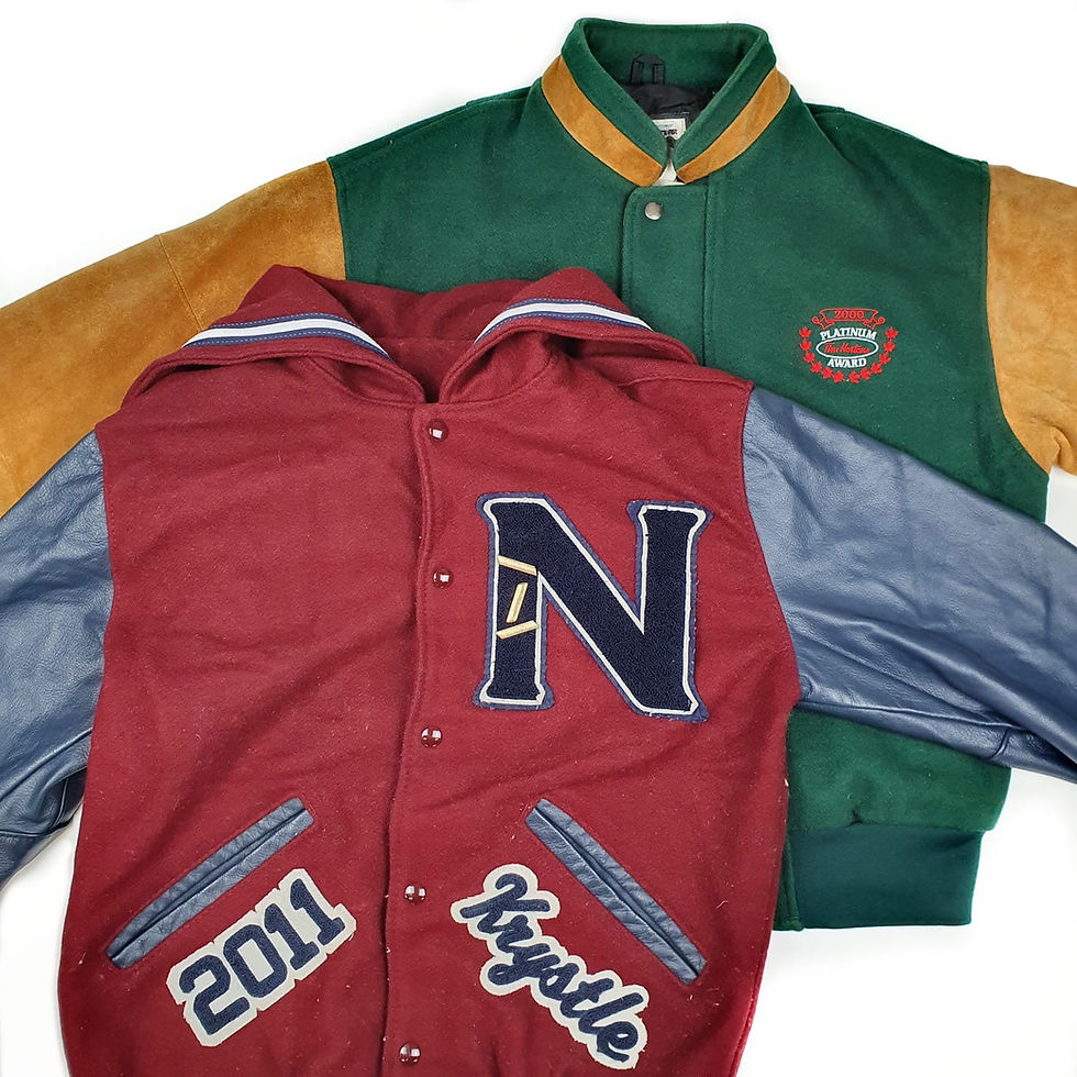 Thumbnail: USA Varsity Wool Jacket - 25 PCS