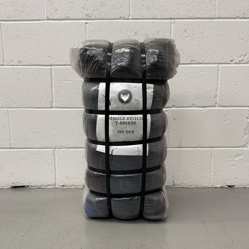 Single Stitch & Paper Tag T-Shirts - 200 PCS