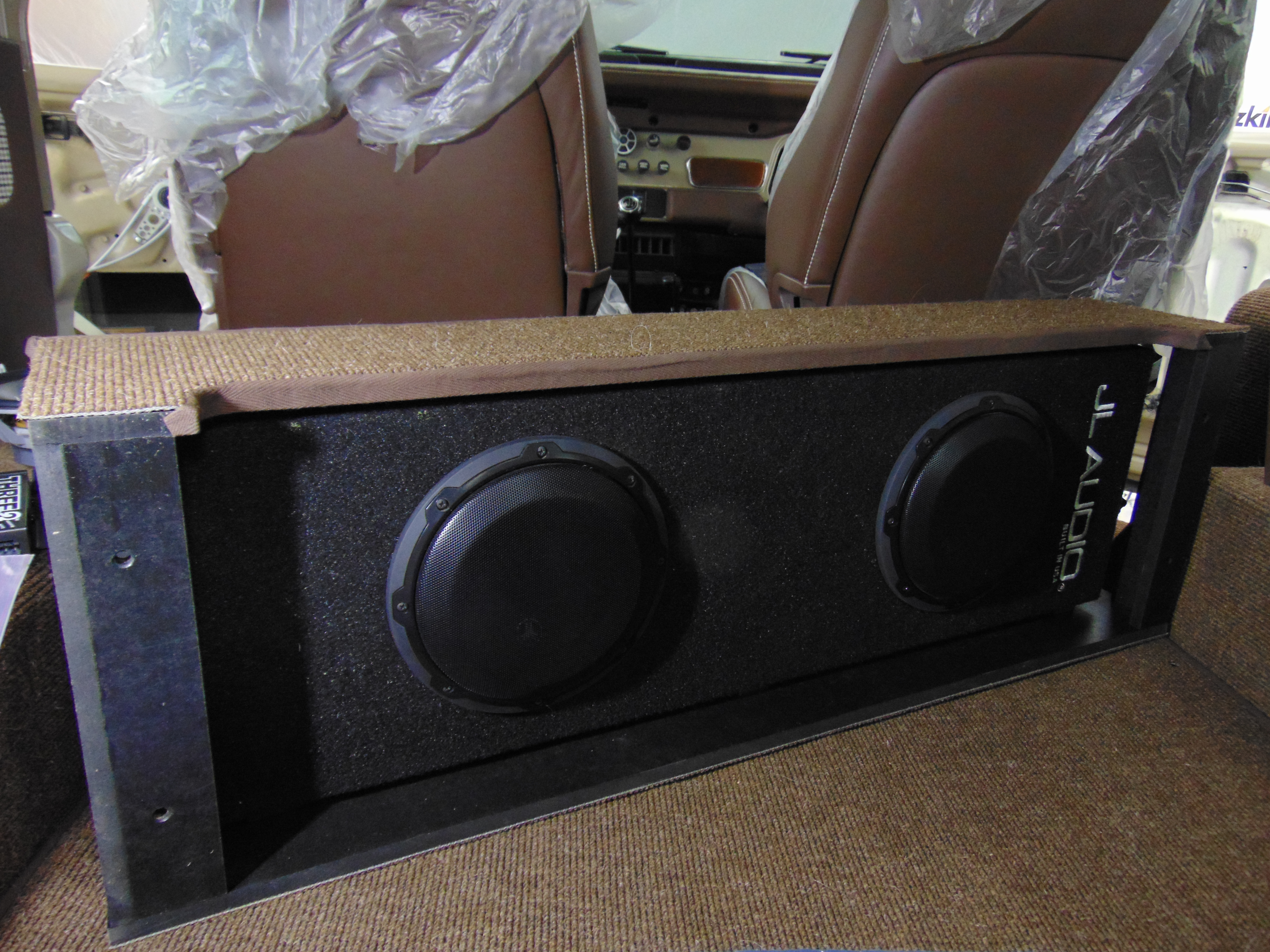 JL Audio Sub Box Installation