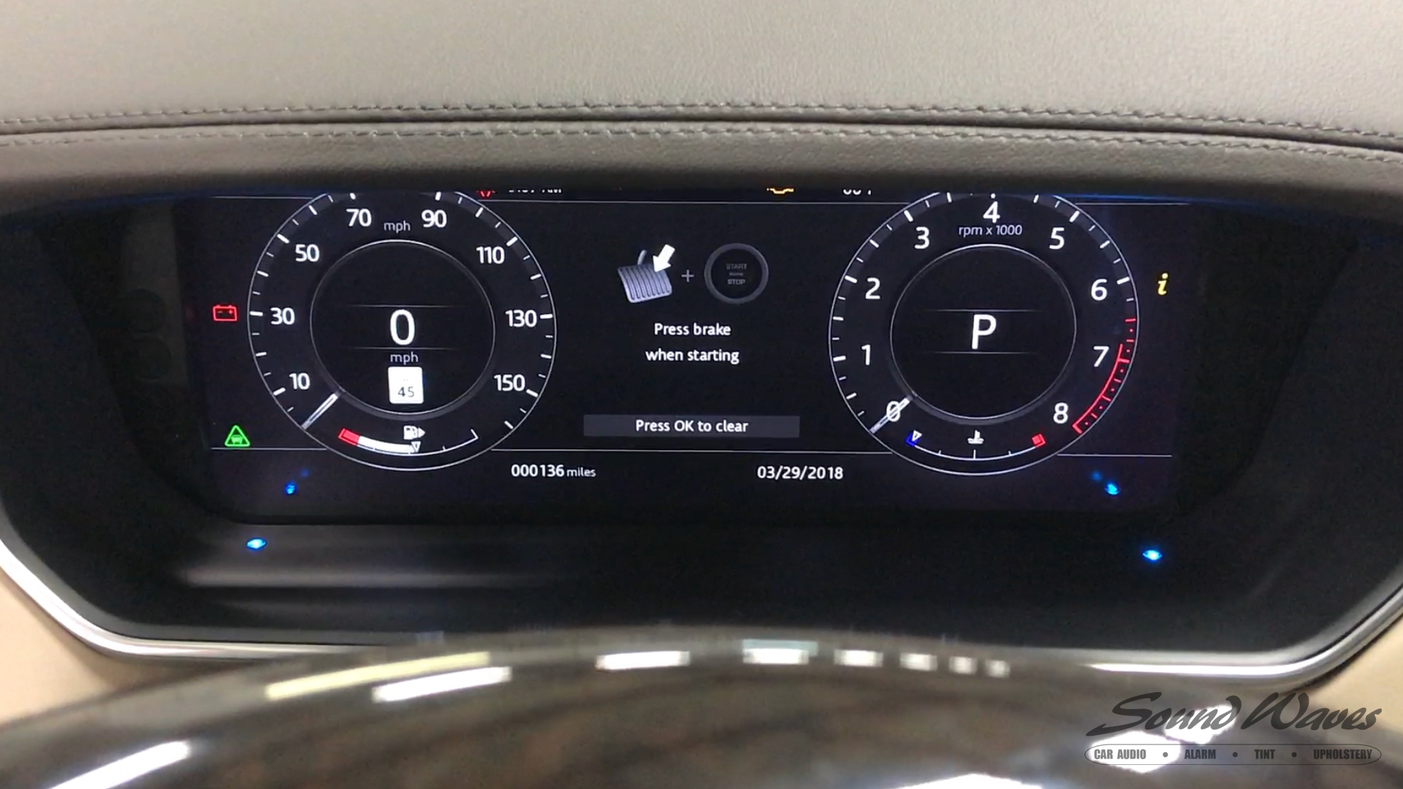 Sound Waves Memphis Installations Range Rover Radar