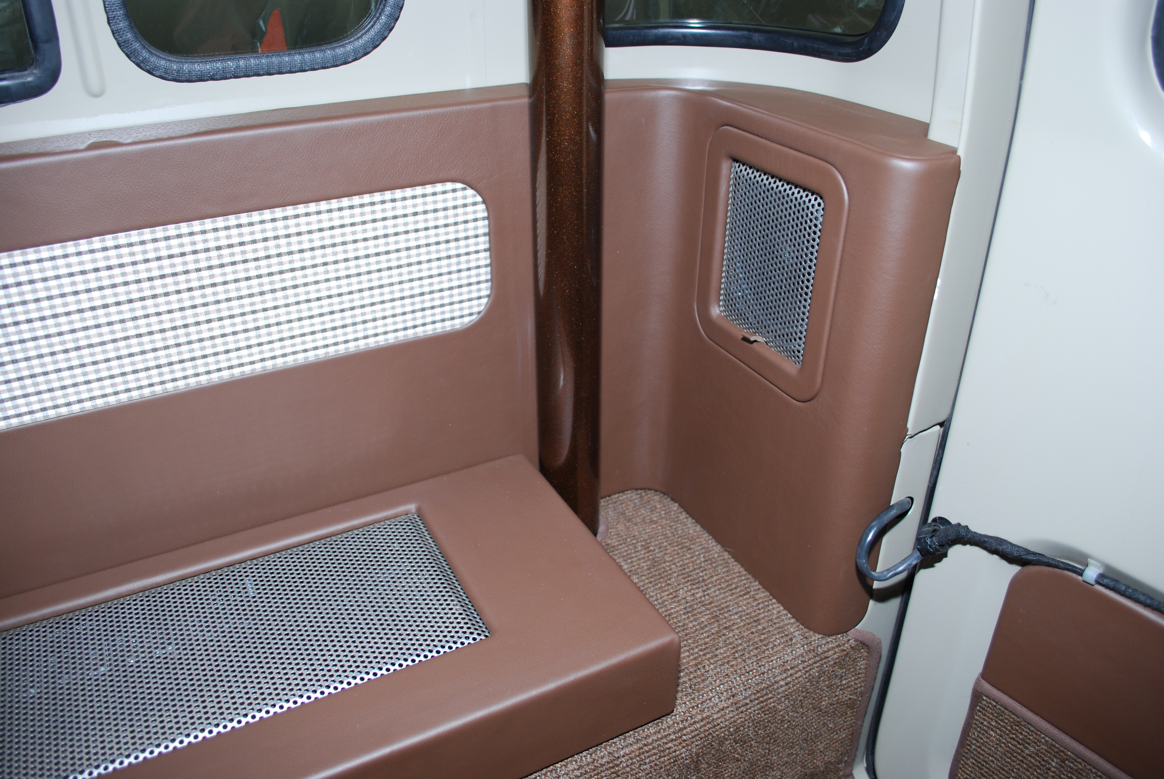 Close Up of Rear Speaker Panel