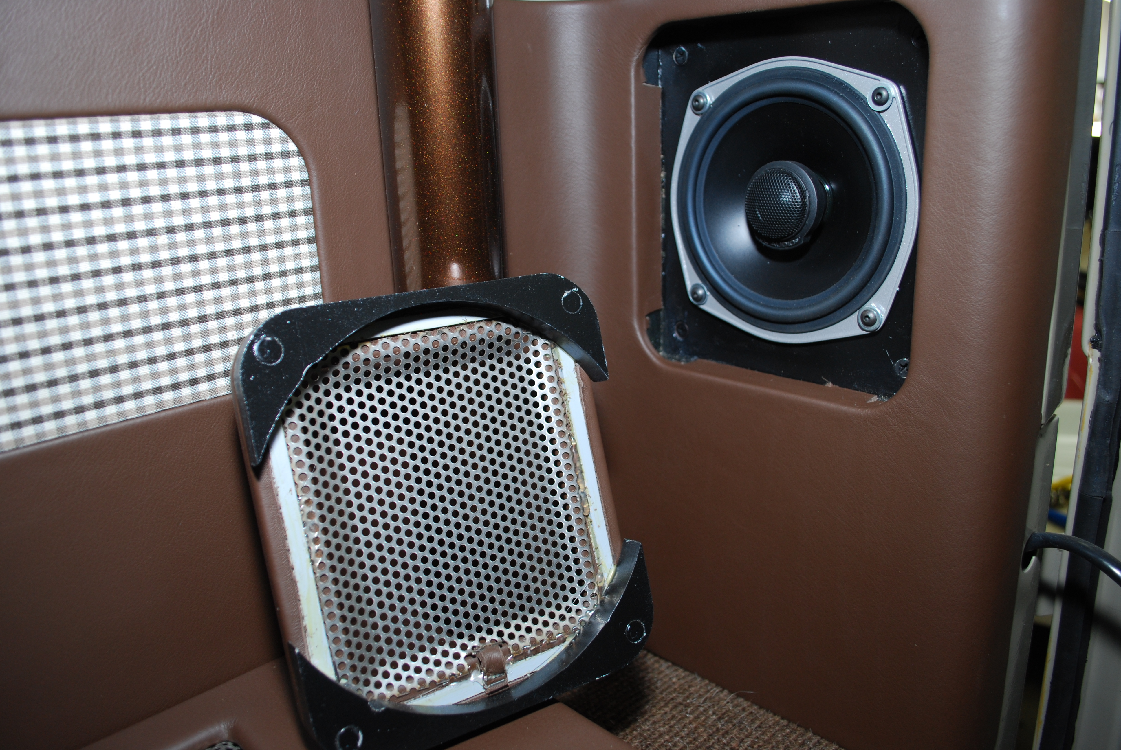 Close Up of Rear Speaker Panel 2