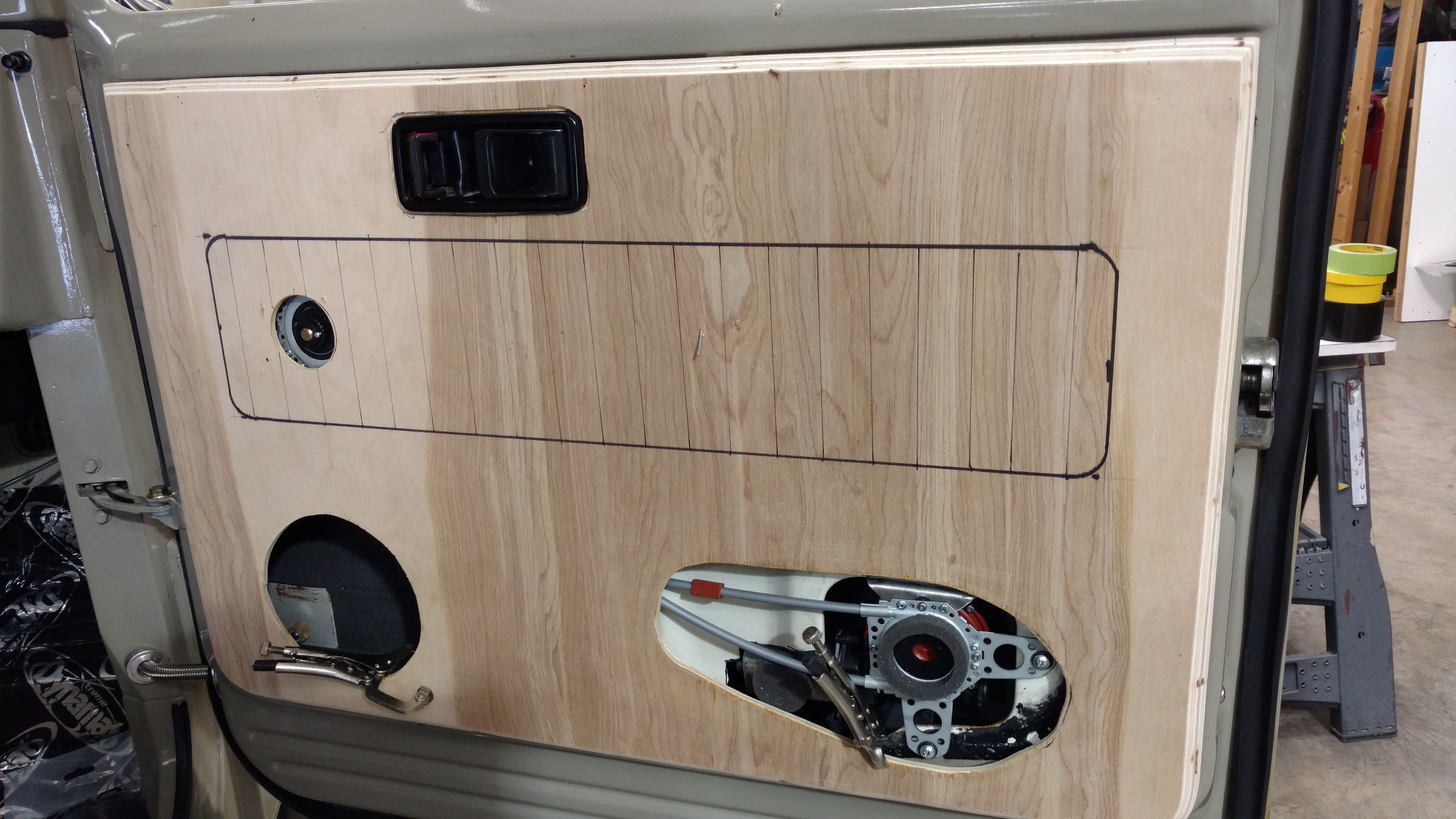 Door Panel Mock Up