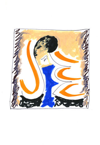 Patrick Saytour, dessin page 08. Image Pointtopoint studio & galerie.