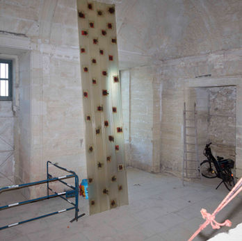 Saytour, tôles fibre de verre et attache filet Viallat