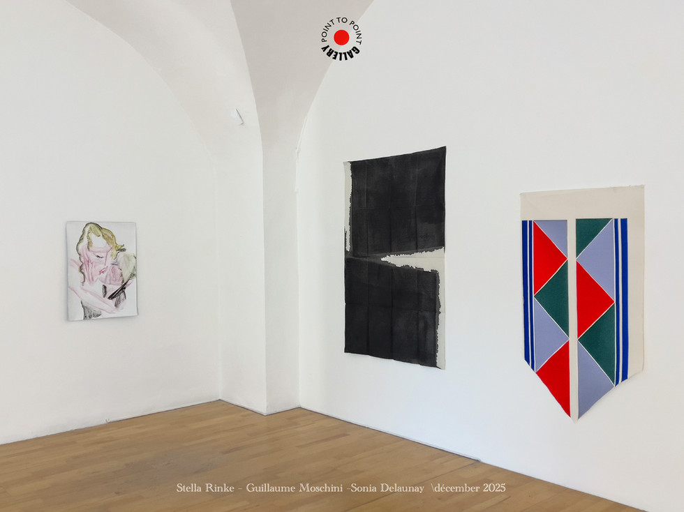 Stella Rinke; Guillaume Moschini, Sonia Delaunay
Exposition pointtopointgalerie