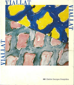 Viallat Claude Centre Georges Pompidou exposition catalogue-pointtopoinstudio