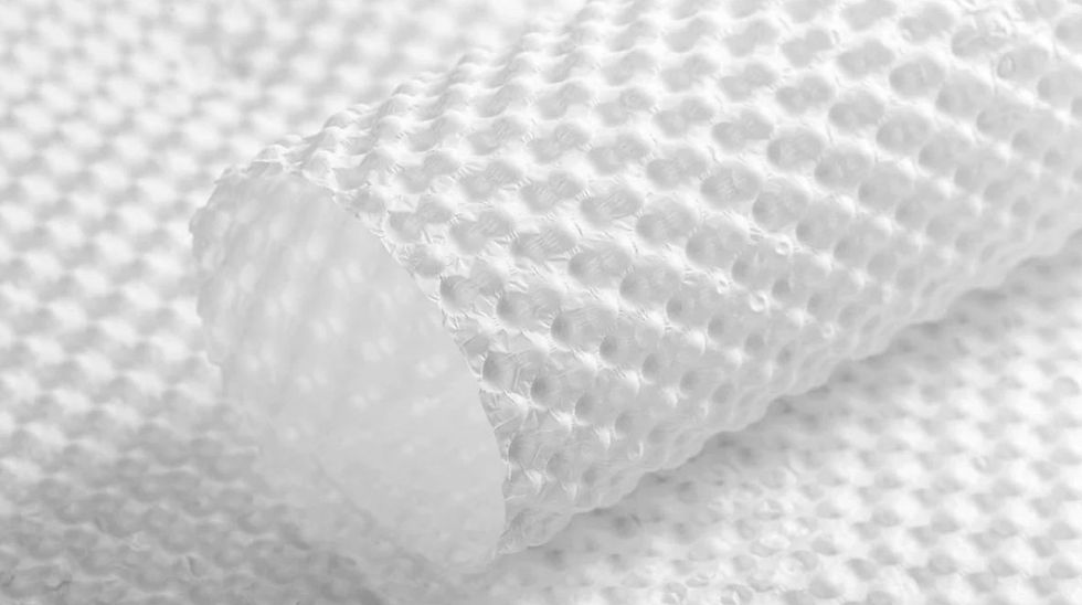 embossed glassine paper
