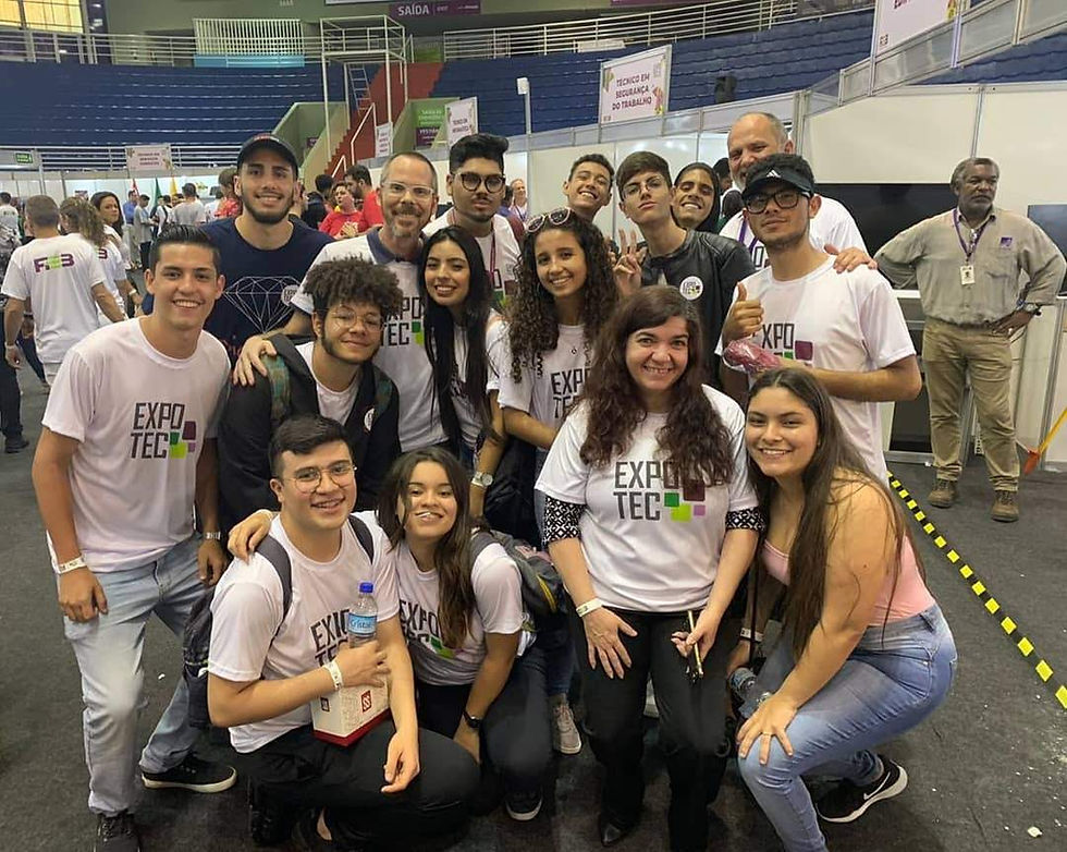 expotec técnico em edificações fieb itb