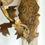 Thumbnail: Pair of antique gilded metal wall lights