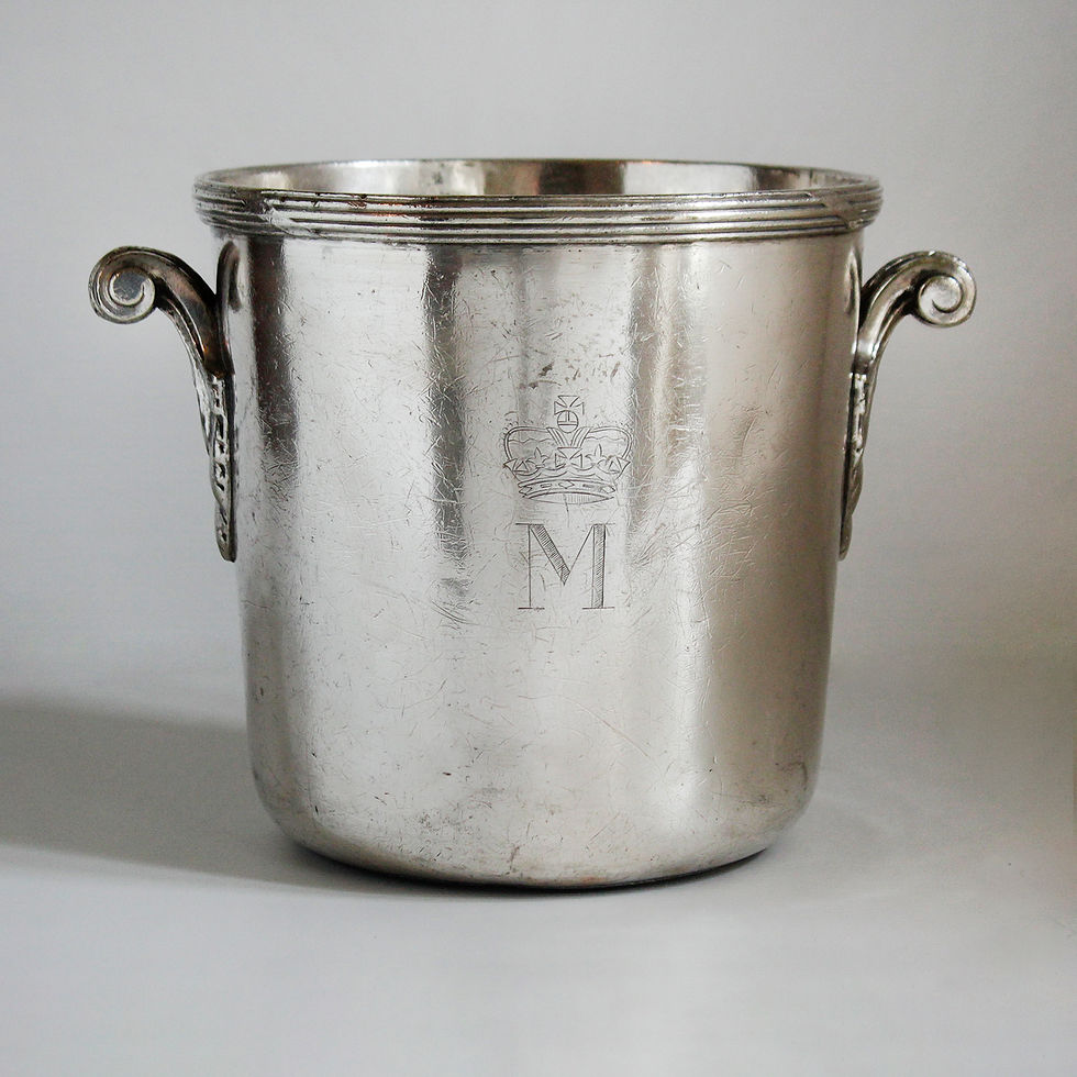Thumbnail: Vintage Champagne bucket  Ercuis France