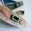 Thumbnail: Two wooden pond yachts.