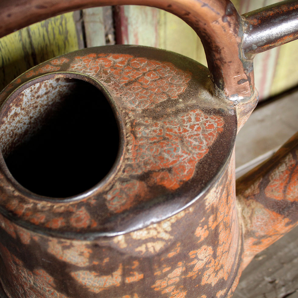 Thumbnail: Toleware watering can 1820