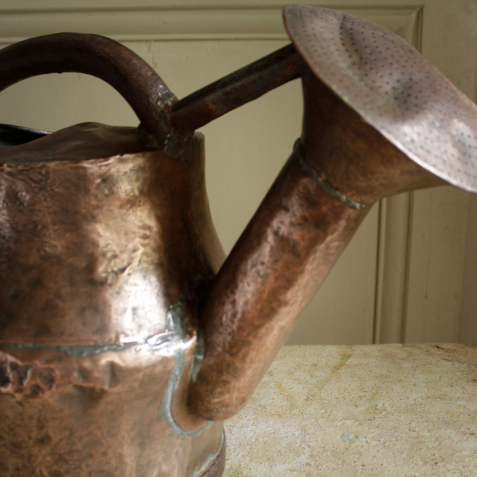 Miniature : Mid 19th century copper watering can