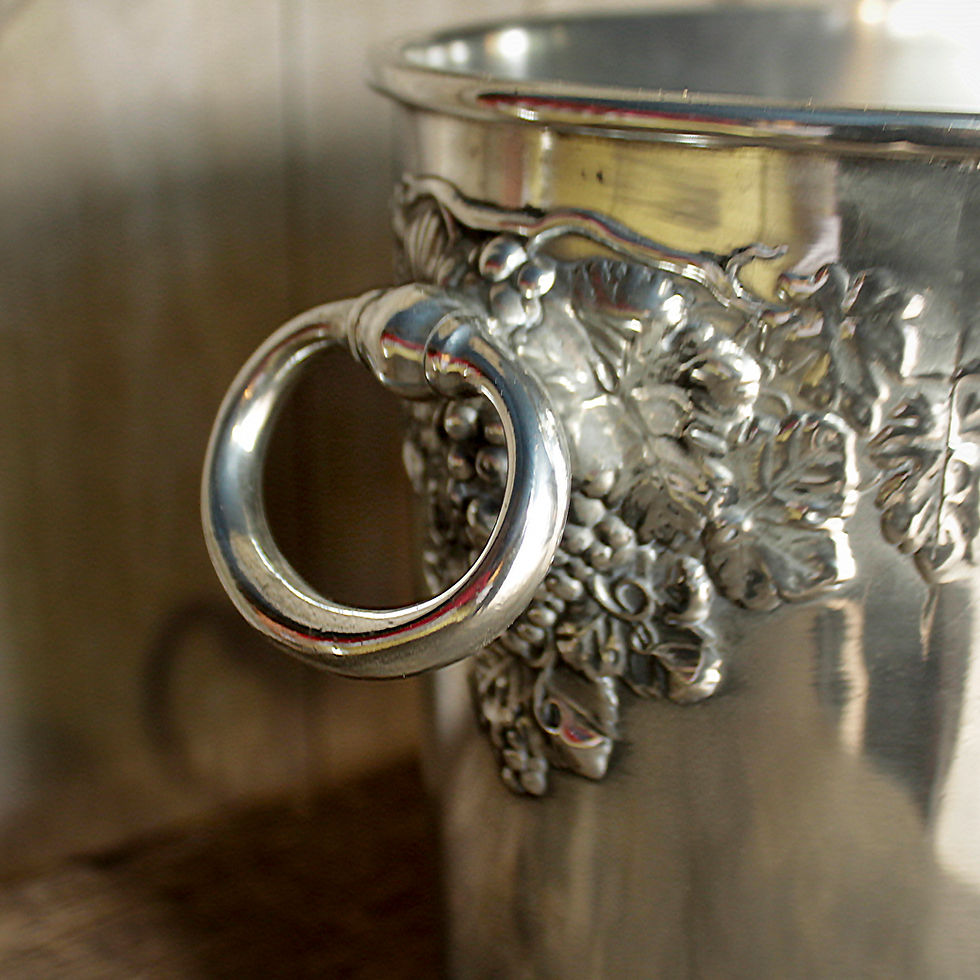 Miniature : moet chandon champagne bucket cooler in etain