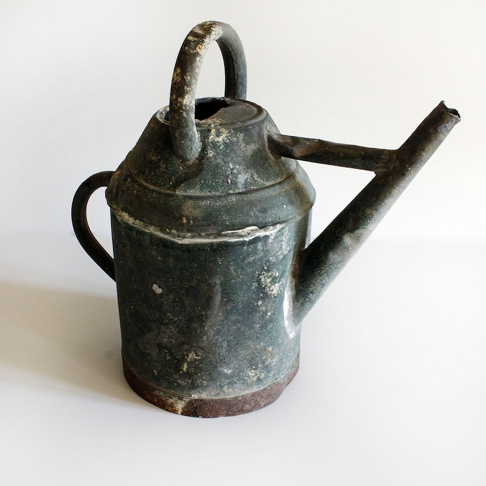 Thumbnail: vintage watering can French c1900