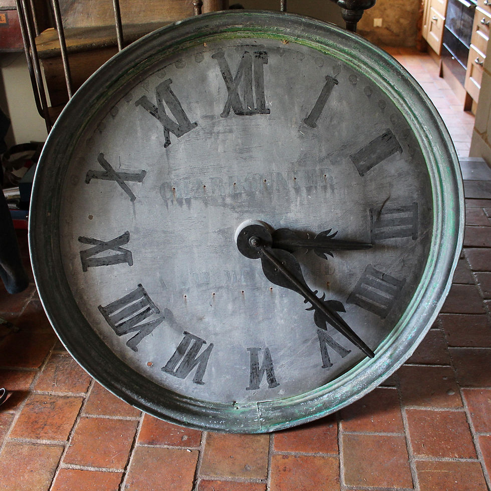 Thumbnail: 19th century station clock dial