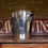 Thumbnail: Perrier Jouet champagne bucket silver plated with coat of arms