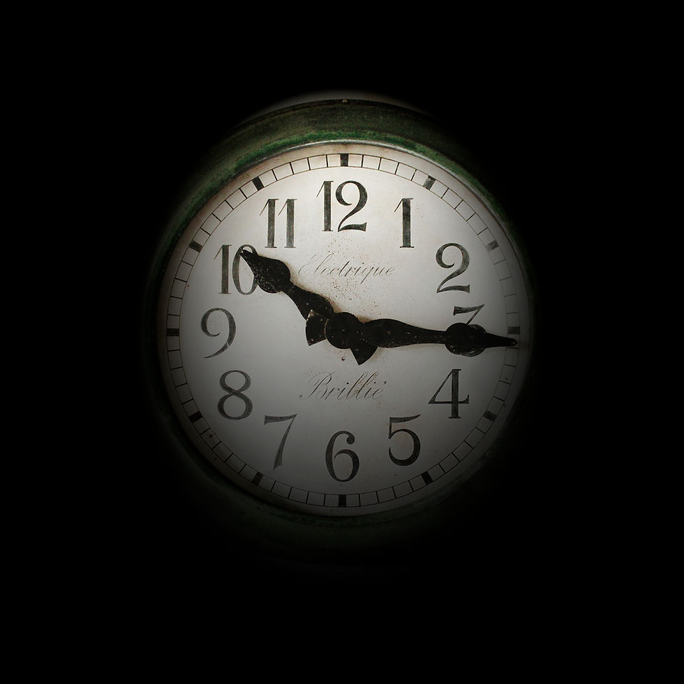 Thumbnail: Large Brillié electric station clock SNCF. 1930s