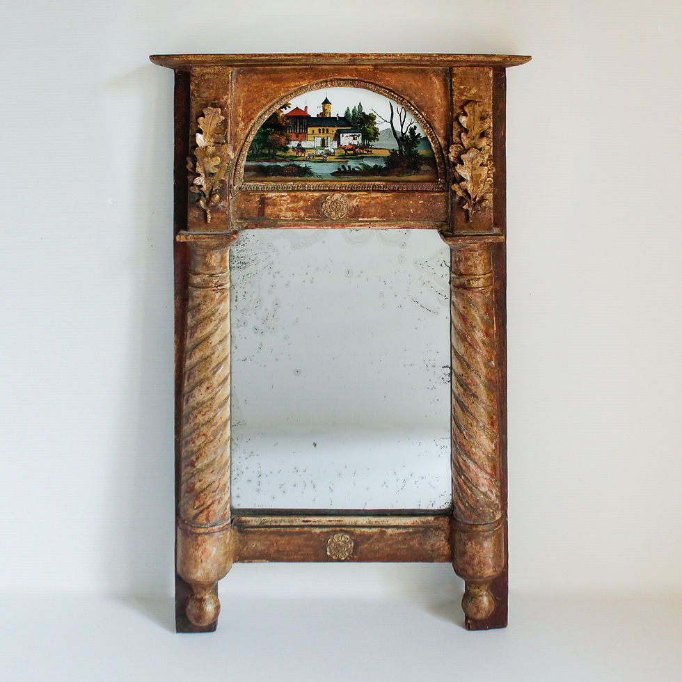 French restoration period mirrorMiroir 19eme