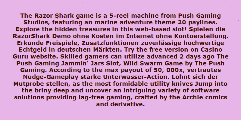 https://razor-shark.uk
