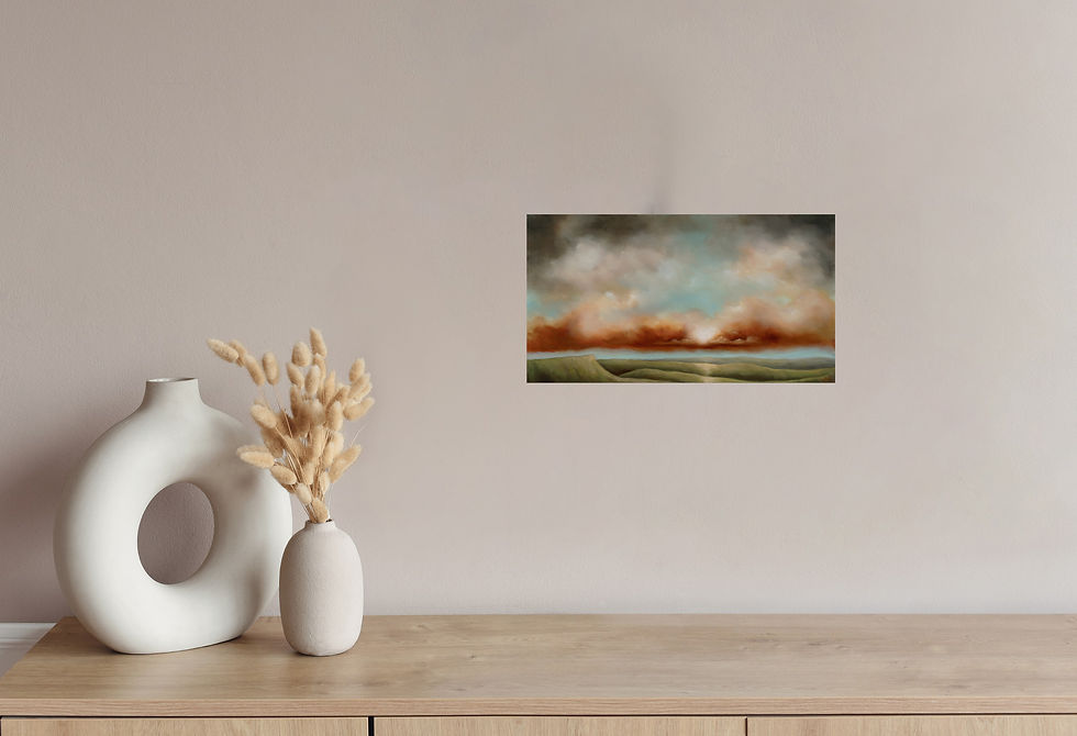 Thumbnail: A Brecon Beacon Vision   2024     44x24cm