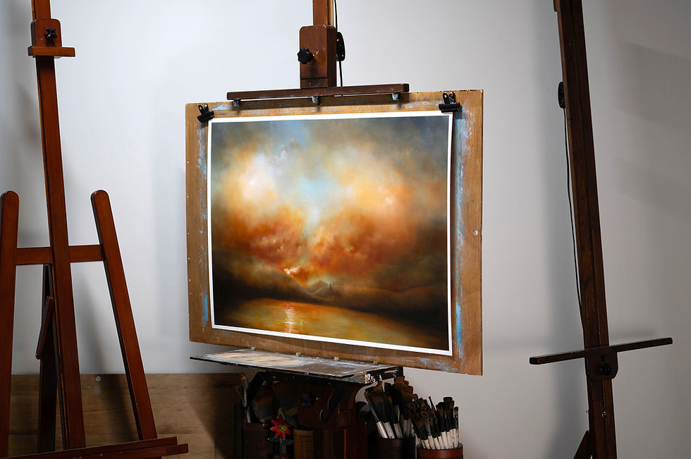 Thumbnail: Dolbarden Sunset 2, Wales    2024  80x53cm