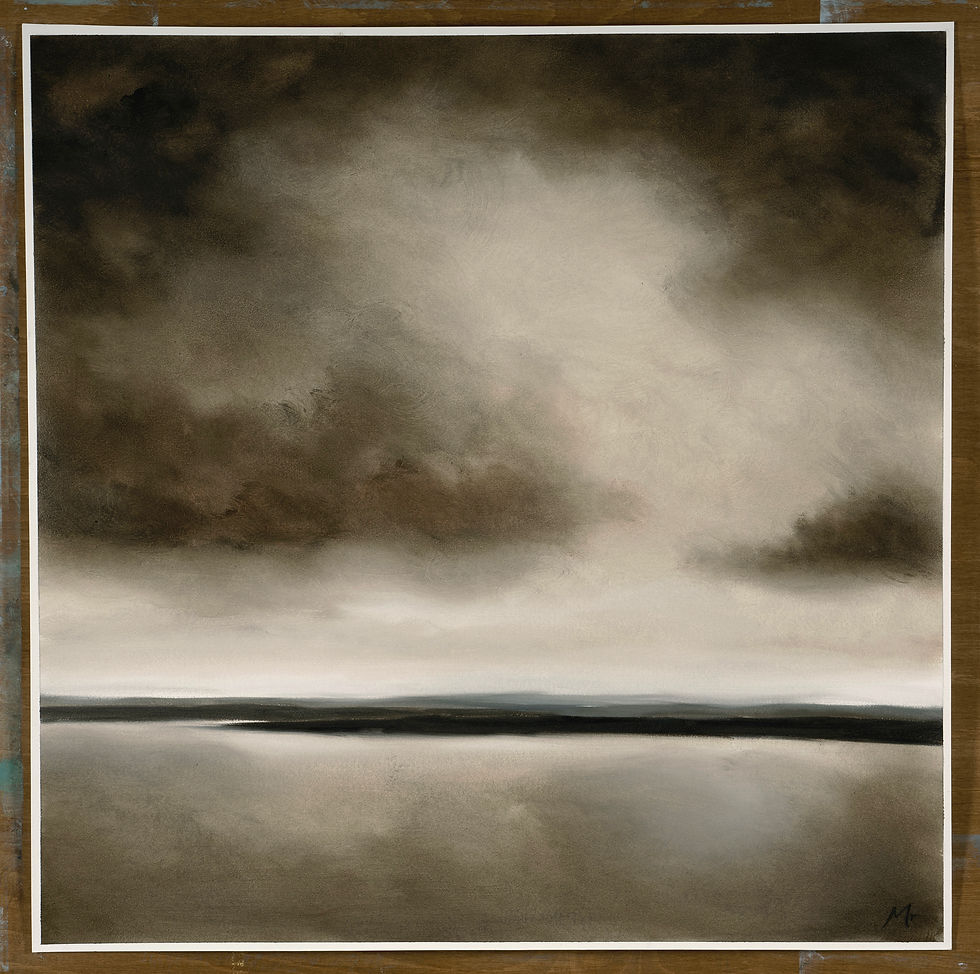 Thumbnail: Across The Lake To The Isle Of Skye    2024    61x61cm