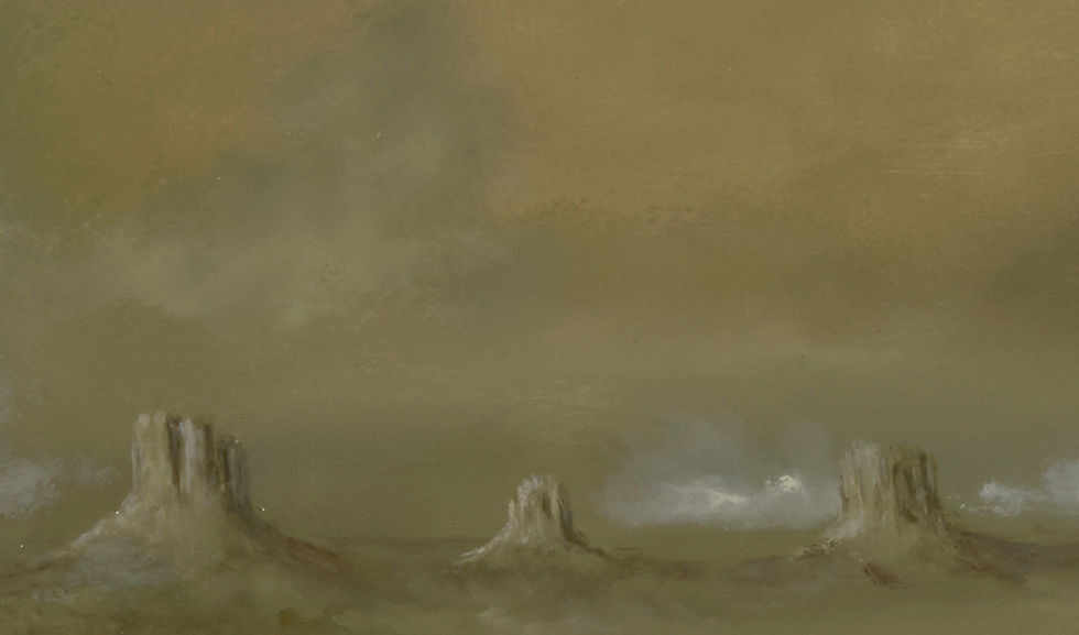 Thumbnail: Our Clouds Over Monument Valley, Arizona  2020   75x54.5cm
