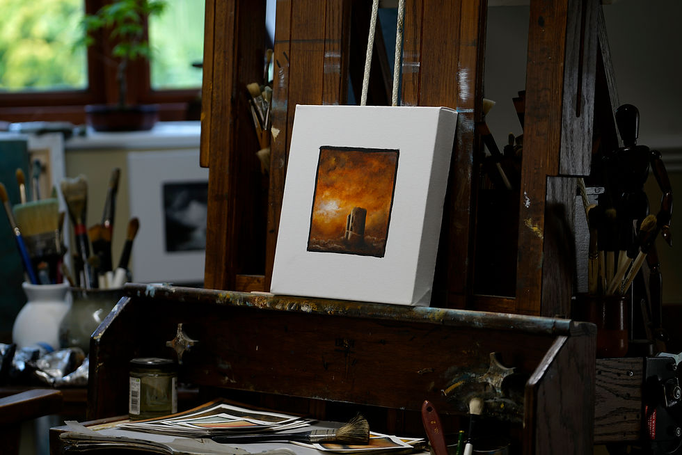 Thumbnail: The Dolbarden Sunset                   25.4 x 25.4cm