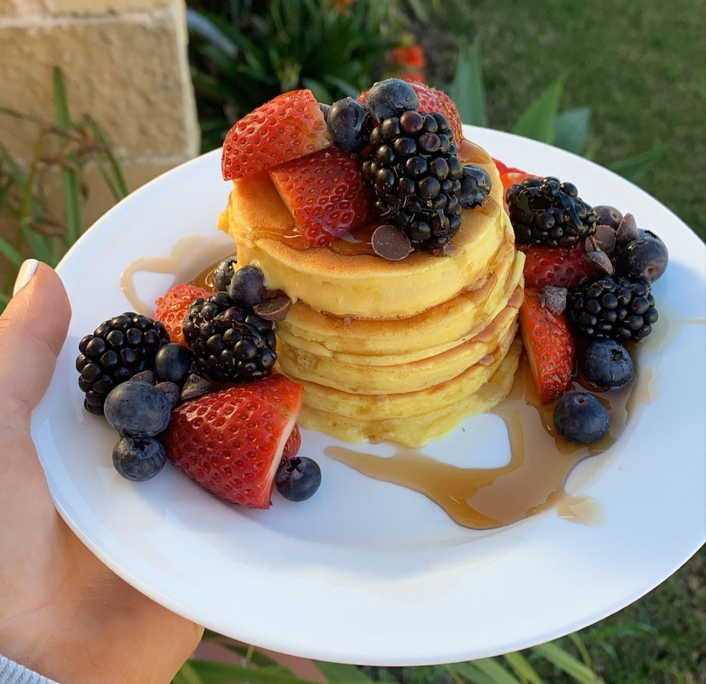 RECIPE Protein Custard Pancakes