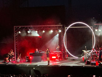 Giorgia: l'eleganza del suo "Blu Live Outdoor"